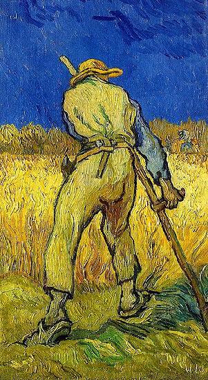Vincent Van Gogh The Reaper china oil painting image